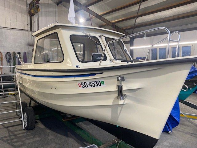 Barche: Fischerboot HOWA  1.Inv.2019 mit Yamaha 60PS Jg. 2022 – Usato da Balzers venduto da mandro 1
