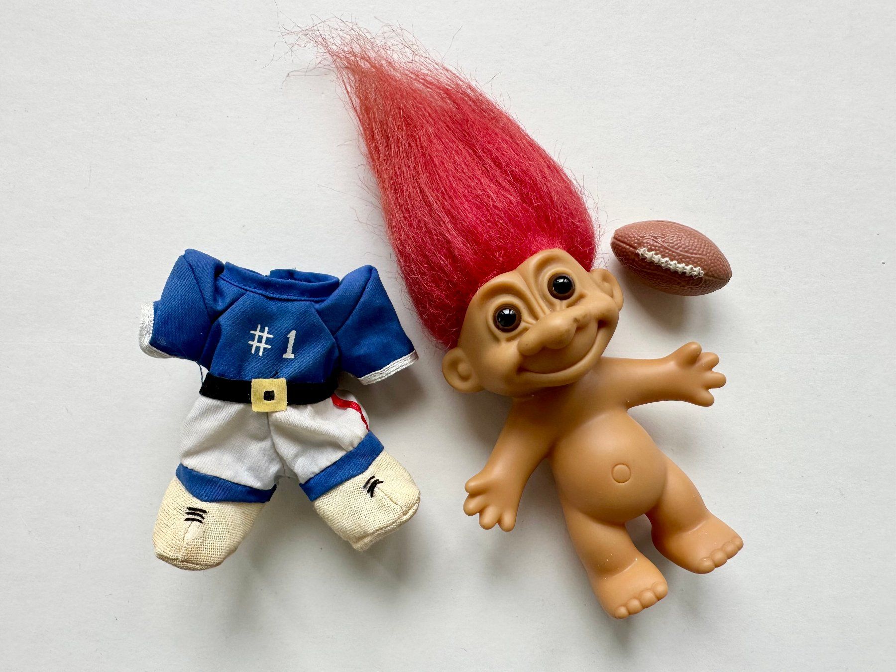 Jouets: Vintage Troll Rugby  Spieler – D'occasion à Adligenswil par e17s15 2