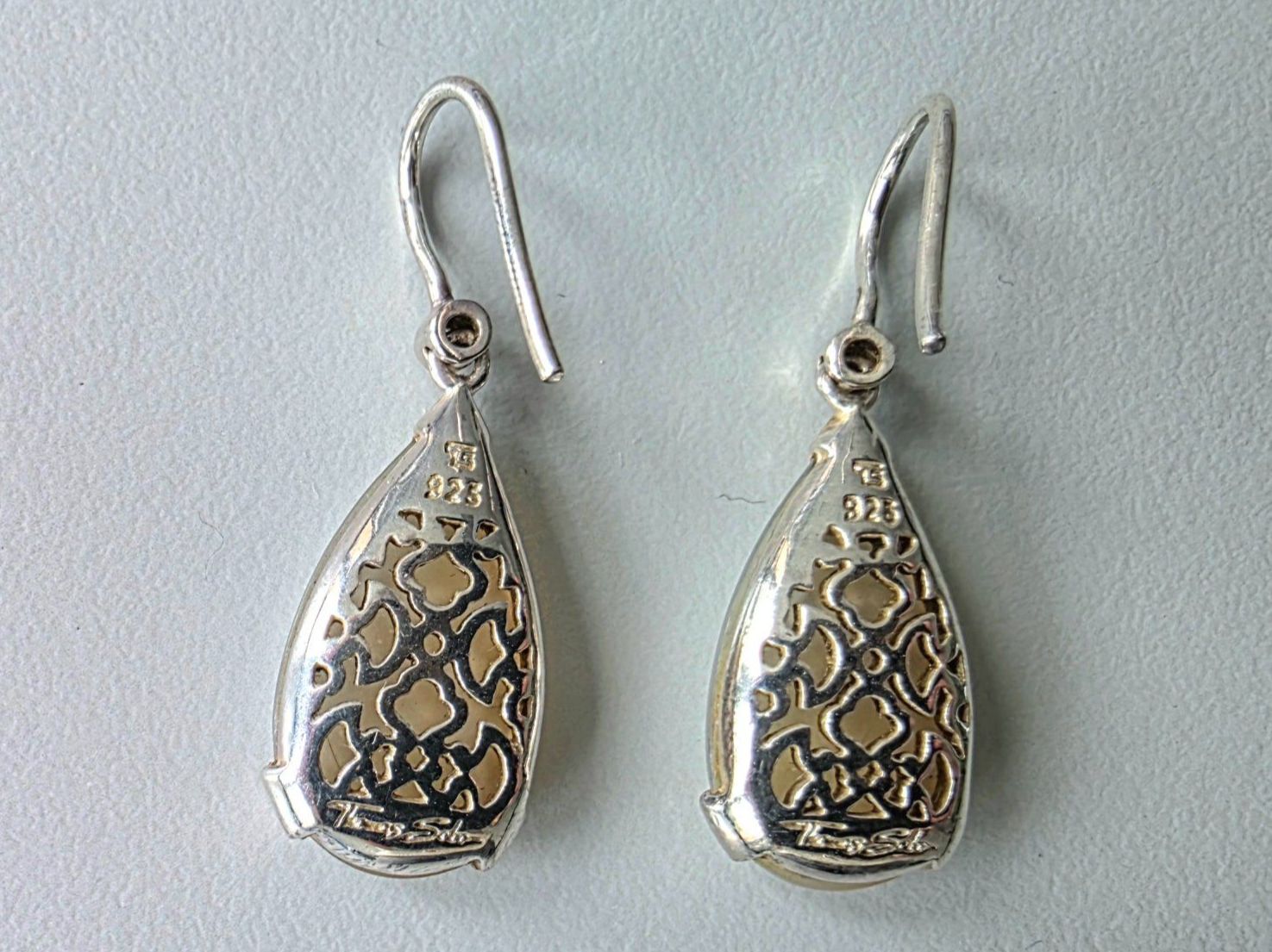 Thomas Sabo Orecchini pendenti & Orecchini a lobo: Thomas Sabo Ohrhänger Silber 925 – Usato da Madetswil venduto da triforuz 1