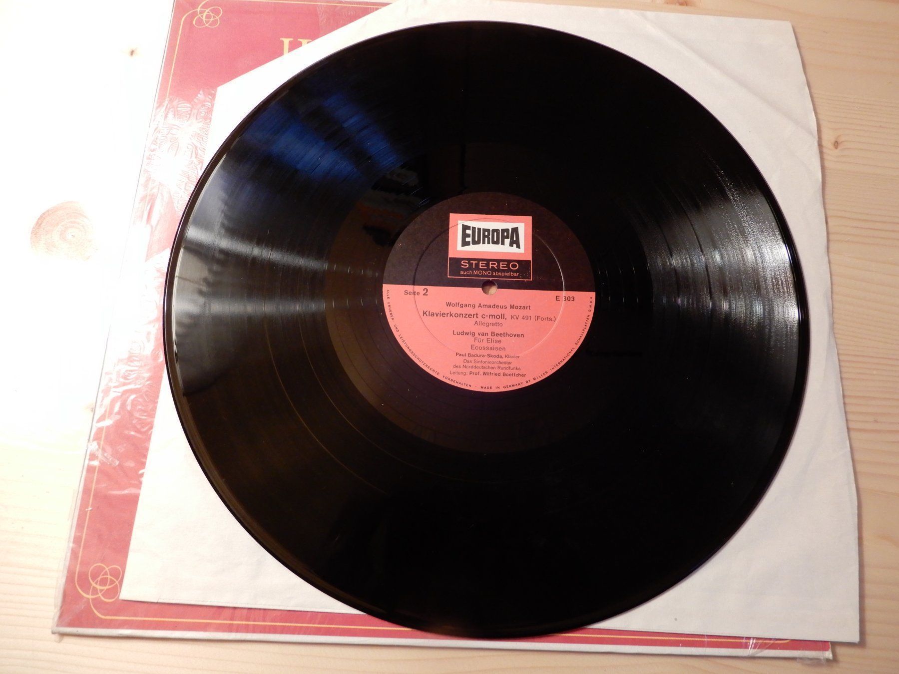 Dischi in vinile: Wolfgang Amadeus Mozart - Klavierkonzert c-moll – Usato da Erstfeld venduto da Mario_boe0 3