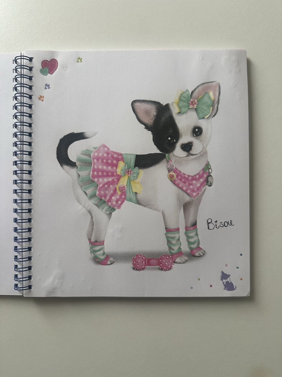 Libri: Top Model Malbuch und Stickerheft Hund – Nuovo e nell'imballaggio originale da Uetendorf venduto da Gar_9pvy 3