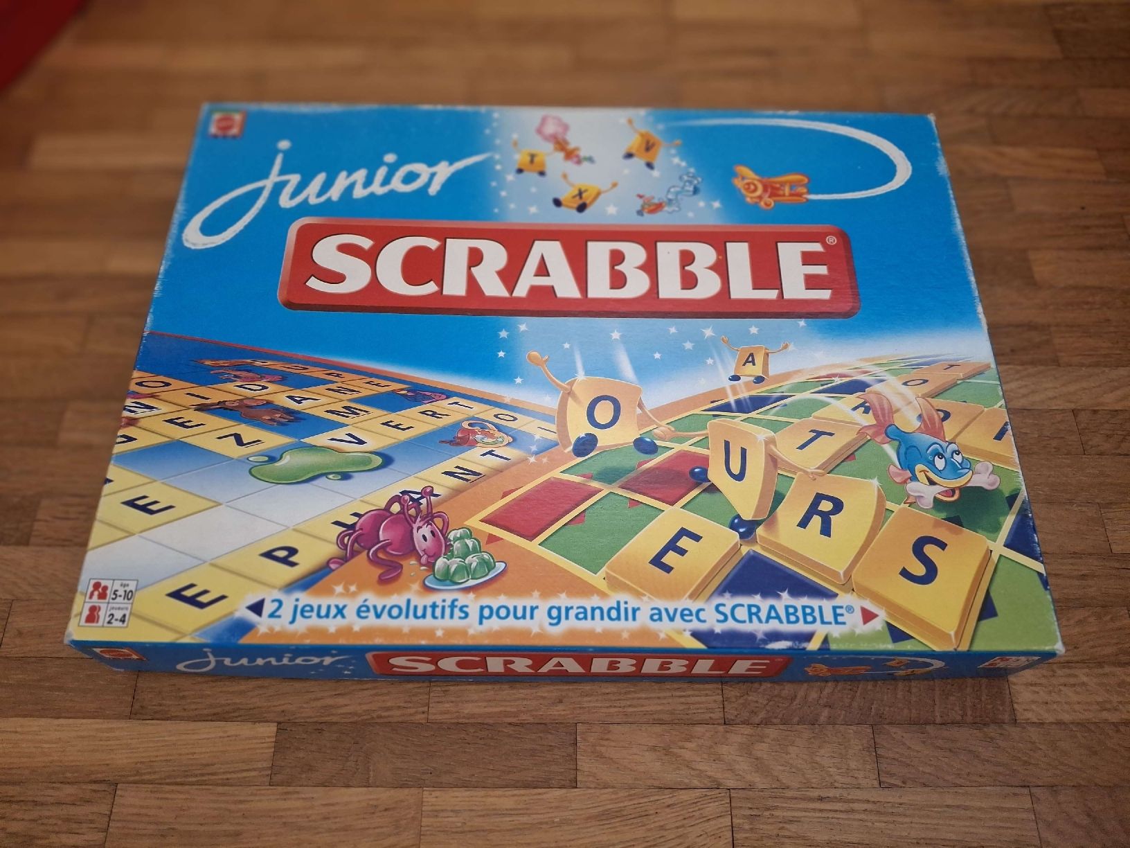 Spiele: Junior Scrabble Game - Fun Word Building for Ages 5-10! – Gebraucht aus Genève von alberts_reisons
