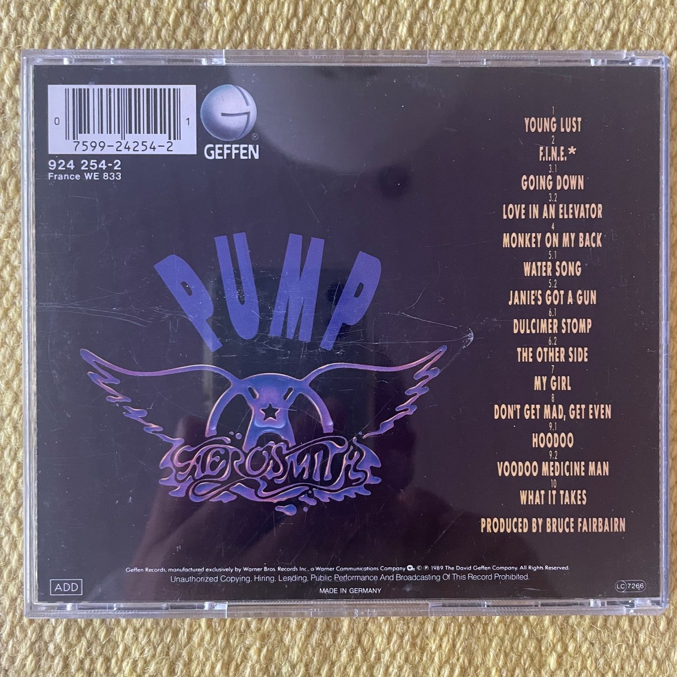 CDs: AEROSMITH-PUMP – Gebraucht aus Rorschacherberg von CD-Roli 1