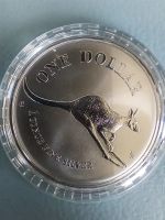 Australien 1994 1 $ Känguru 1 Unze Feinsilber 999/1000  stg