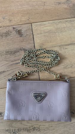 Maison Mollerus Tasche Pochette  rosa Gold