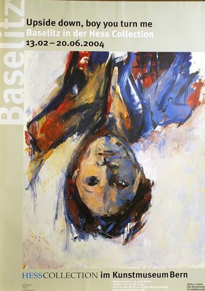 Foto & Immagini: Baselitz: Upside down, boy you turn me – Nuovo (secondo la descrizione) da Bern venduto da Vintage-Art-Poster