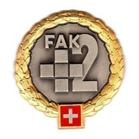 Béret Emblem FAK 2 gold