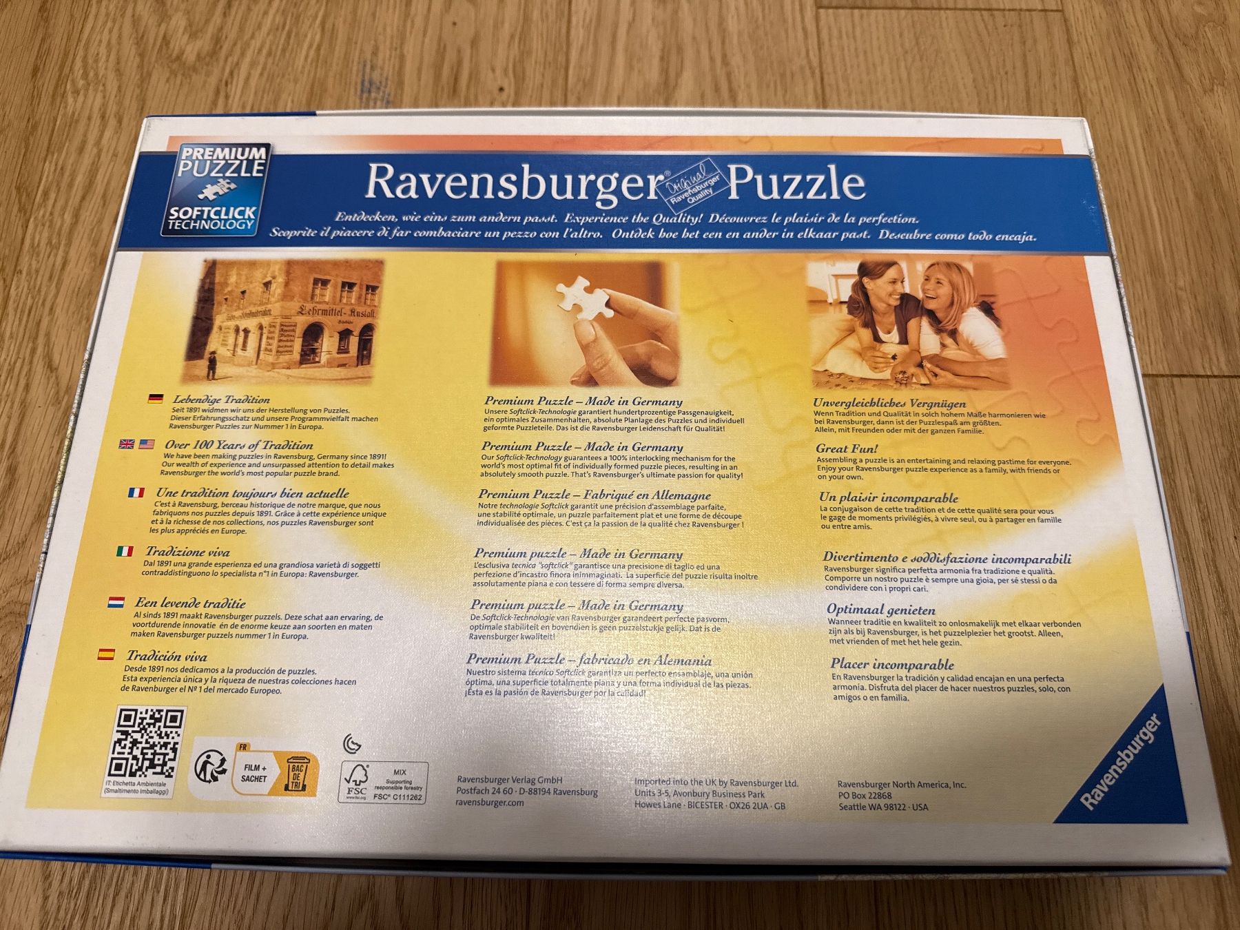 Ravensburger Puzzle: Ravensburger Puzzle - Schweizerkarte 1000x Teile – Usato da Schönenwerd venduto da d.chiara 3