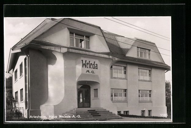 Cartoline postali: Arlesheim, Gesamtansicht des Haus Weleda – Usato da Berlin venduto da bartko-reher