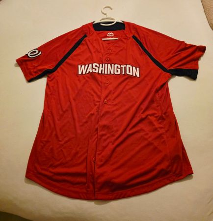 Washington Nationals Baseball Jersey, Grösse L, wie neu