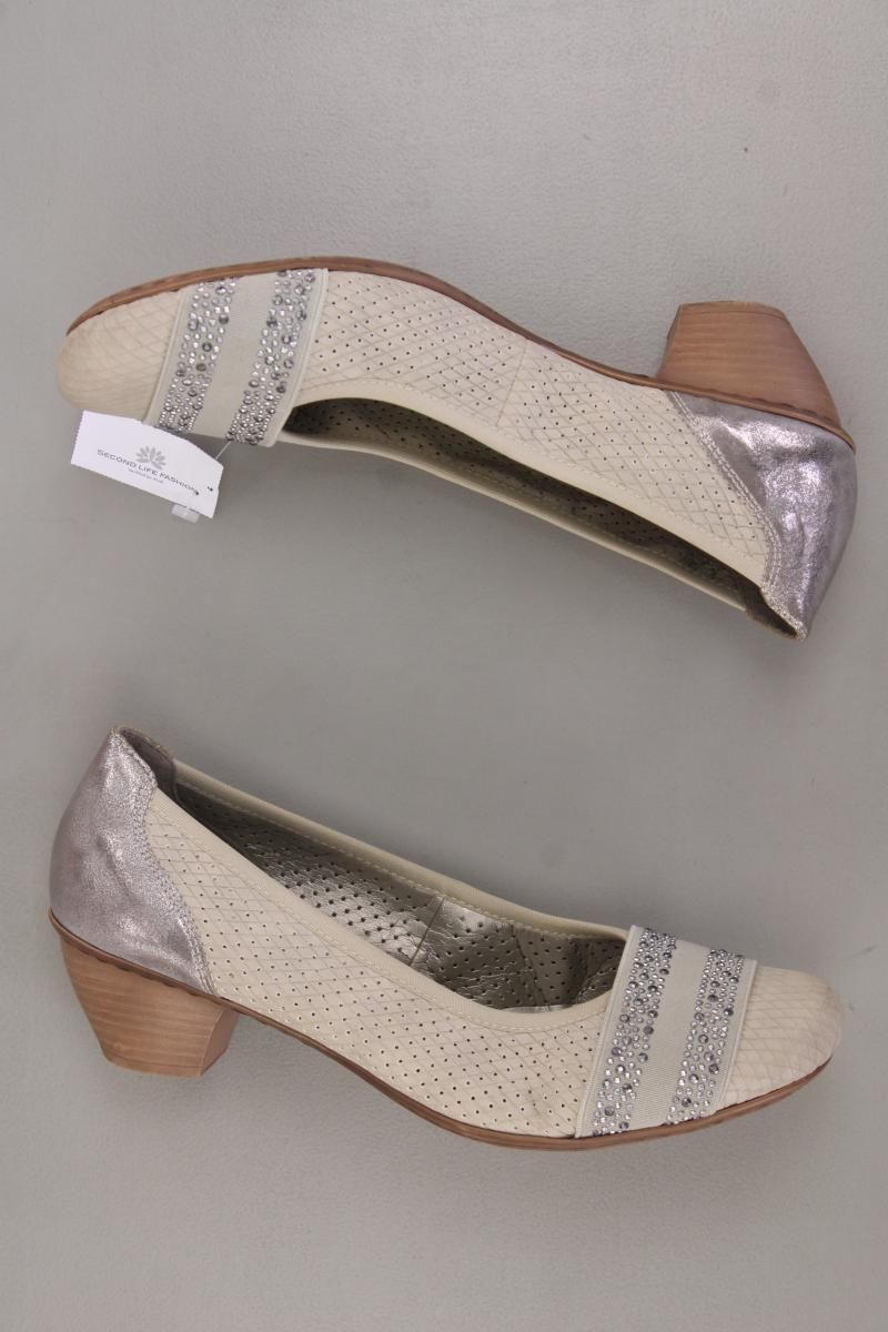 Scarpe da donna: Rieker Pumps Gr. 38 neuwertig creme – Nuovo (secondo la descrizione) da Neustadt an der Waldnaab venduto da SecondLifeFashion 1