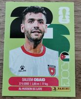 Saleem Obaid JOR 7 Panini FIFA World Cup 2026  ⚽🏆