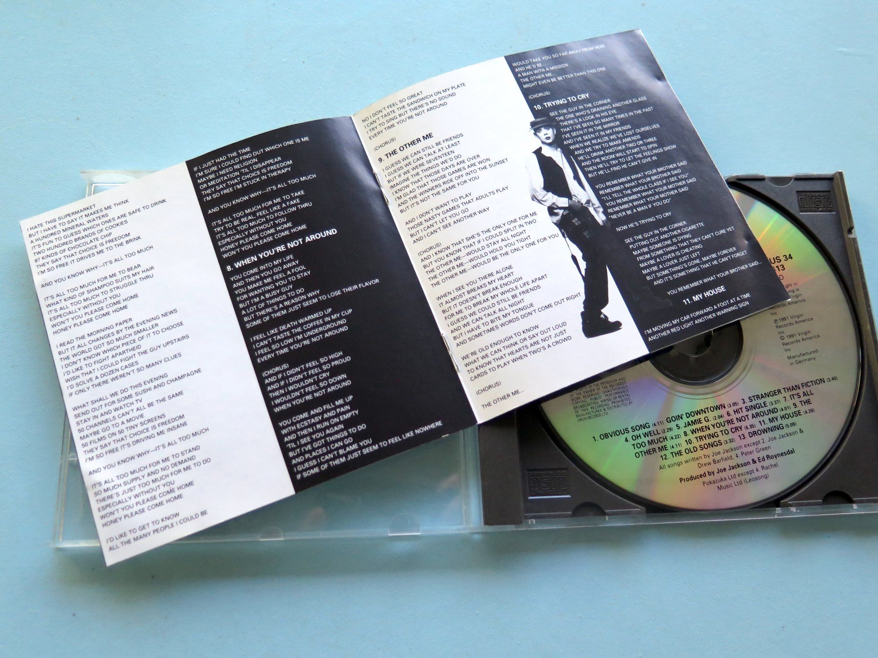 CDs: (p) CD JOE JACKSON: Laughter & lust, 1991 – Gebraucht aus Bern von Balzamico 2