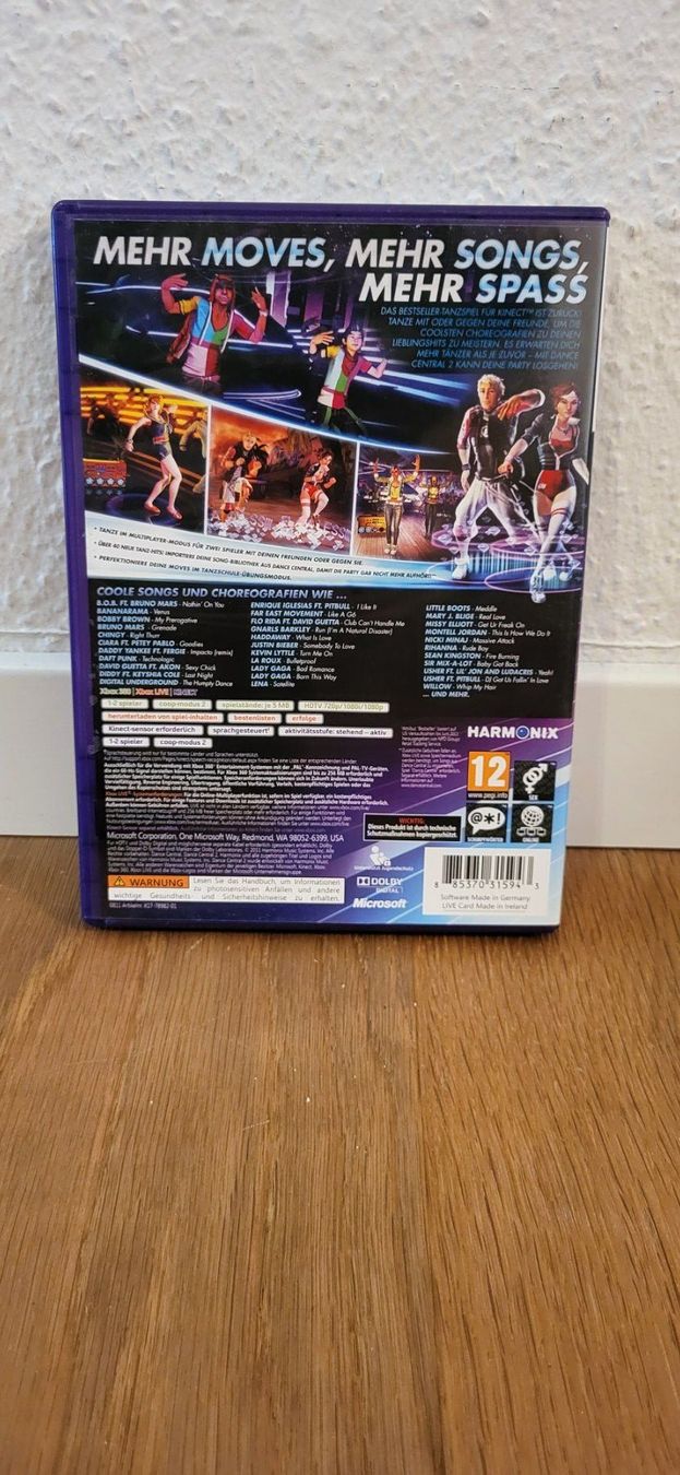 Microsoft Giochi: Xbox 360 - Dance Central 2 – Usato da Münsingen venduto da DigitaleSpielecke 1