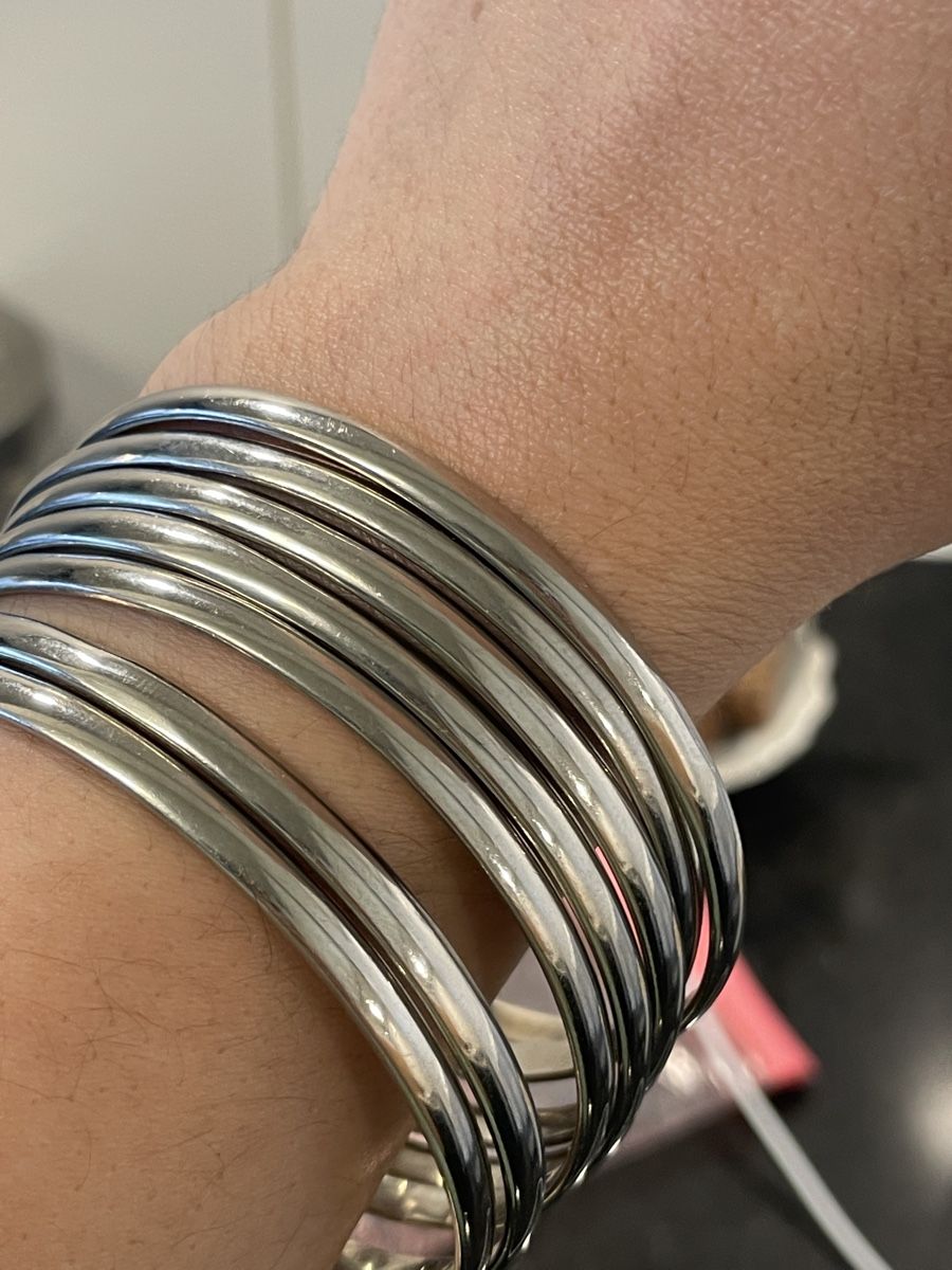 Bracelets: 7 Armreifen aus Silber – D'occasion à Reinach BL par pupa.ball 2