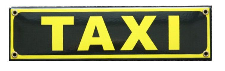 Insegne: Emailschild - Taxi – Nuovo e nell'imballaggio originale da Ennetbürgen venduto da open24shop