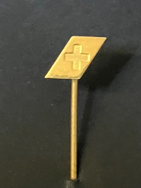 Swiss Placchette & Badge: SWISS - SCHWEIZER FLUGGESELLSCHAFT - ANSTECKNADEL – Usato da Basel venduto da lagavulin02