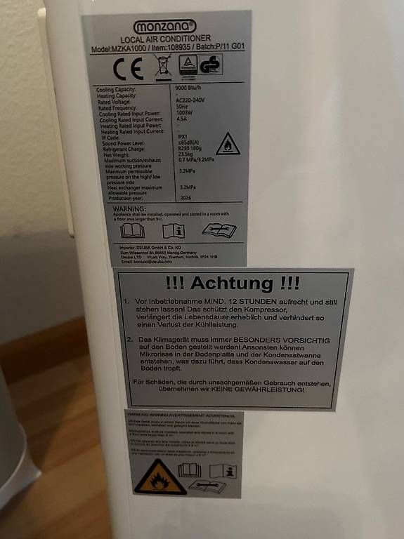Condizionatori: Klimaanlage  – Usato da Birsfelden venduto da kia62blau 3