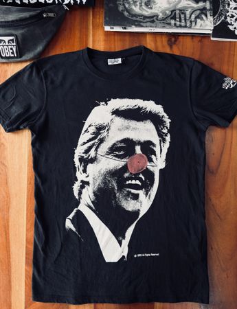 Radio Days Authentic Artwork T-Shirt Bill Clinton