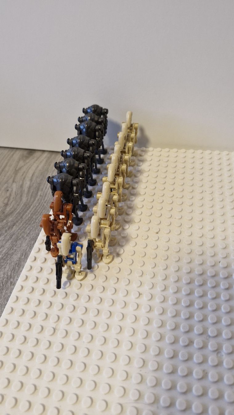 Lego Statuette: LEGO Star Wars Droiden Armee Konvolut – Usato da Diessenhofen venduto da tim_sqn9 1