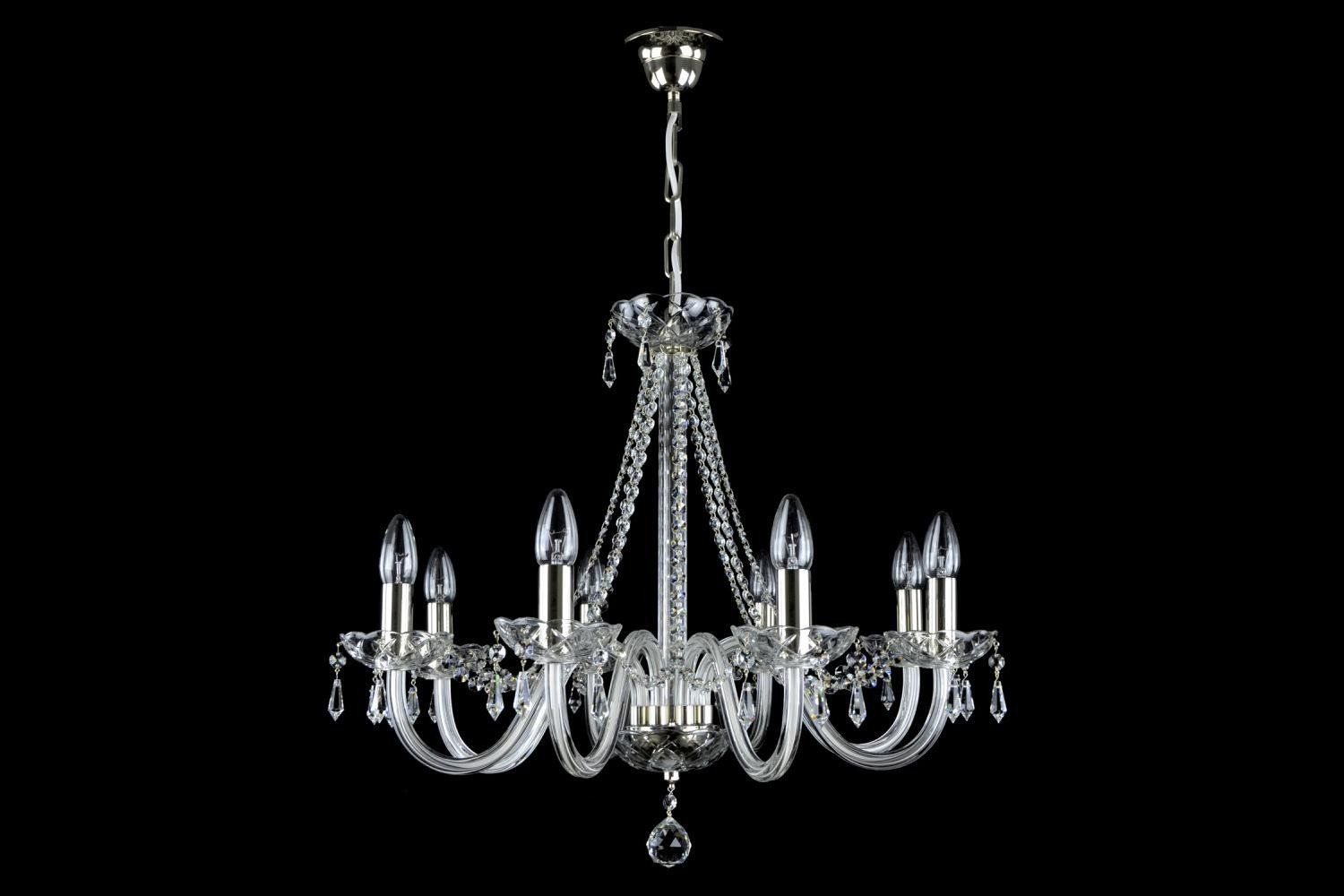 Lampadari & plafoniere: Kronleuchter Bonton 8 Silber – Nuovo e nell'imballaggio originale da Glattfelden venduto da Bohemiancrystal