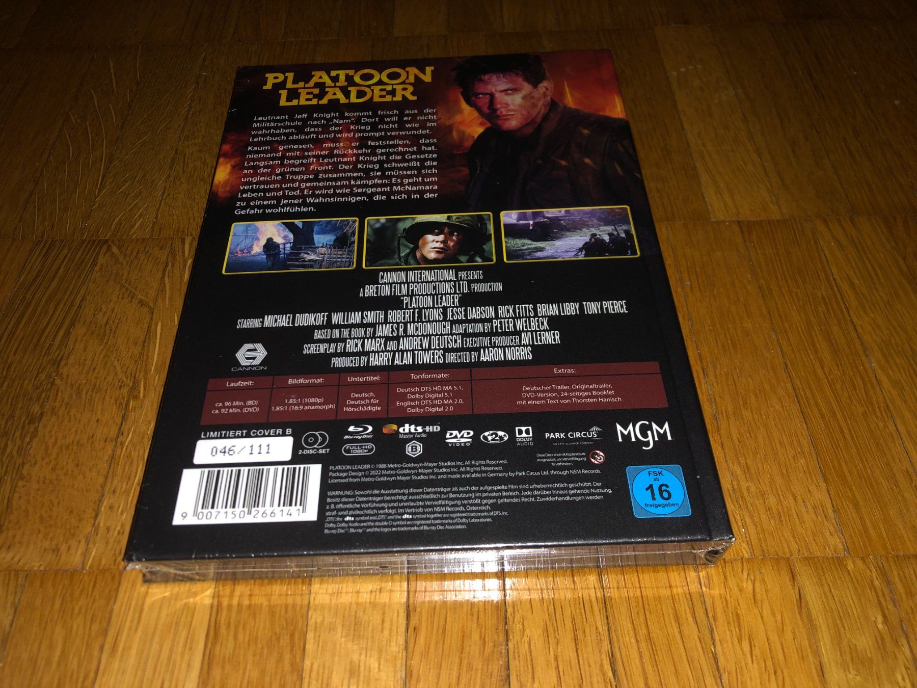 Tutti i DVDs: Platoon Leader - MEDIABOOK - B - UNCUT – Nuovo e nell'imballaggio originale da Basel venduto da havsok 1