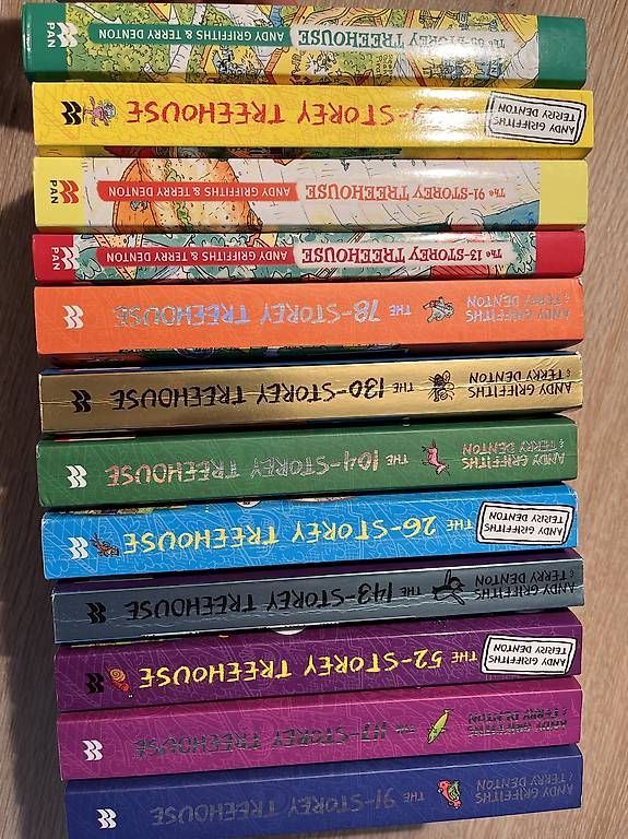 Libri: Andy Griffiths Baumhaus-Bücher Sammlung, 10 Bände, Top! – Usato da Nussbaumen AG venduto da Bgoodbuy