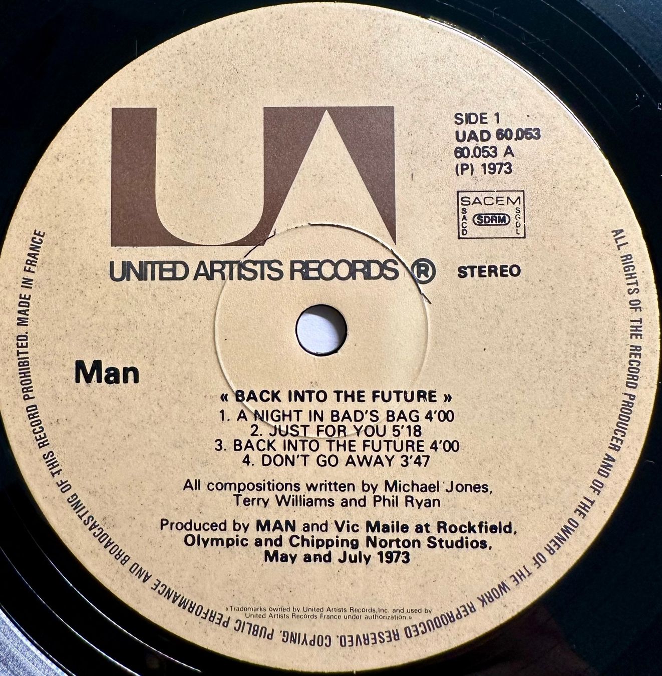 Dischi in vinile: Man - Back Into The Future //LP1: VG+, LP2: VG; Sleeve: VG++ – Usato da Zürich venduto da saltbee 3