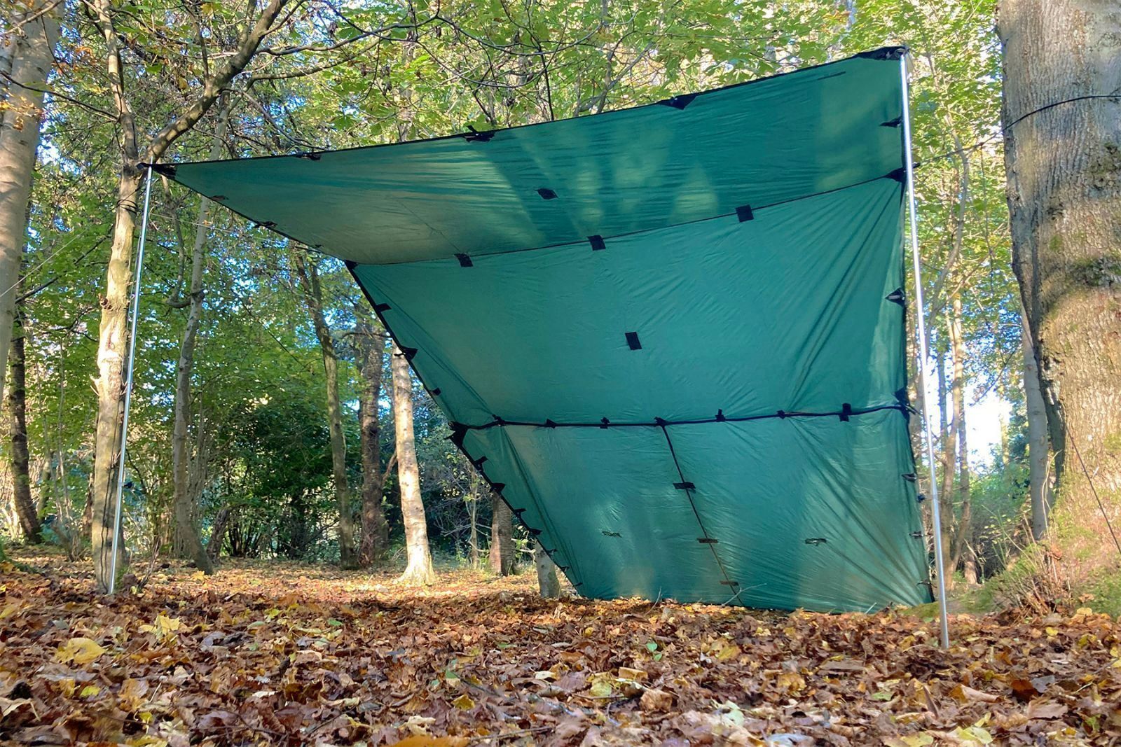 DD Hammocks Altro per Esercito: DD Hammocks DD Tarp PRO Zeltdach 3 x 3 m – Nuovo e nell'imballaggio originale da Tulln venduto da HaengemattenShop 2