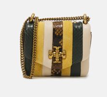Tory Burch KIRA EXOTIC STRIPE NANO BAG - Umhängetasche