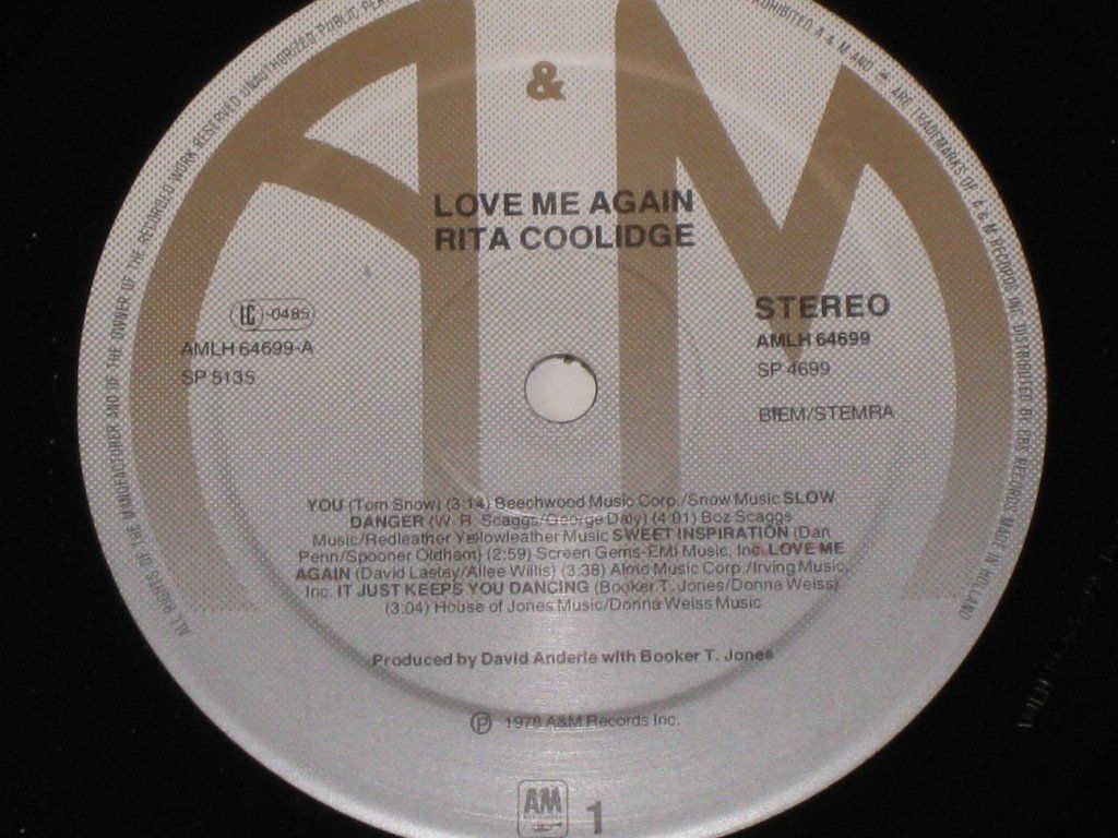 Schallplatten: LP - RITA COOLIDGE - LOVE ME AGAIN – Gebraucht aus Steckborn von Quo7 1