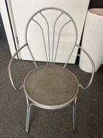 Gartensessel Metall, Vintage Stil,