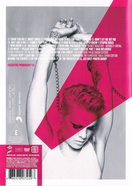 Tutti i DVDs: Pink: Greatest Hits.... so far DVD – Nuovo e nell'imballaggio originale da Steinhausen venduto da Vilivinili 1