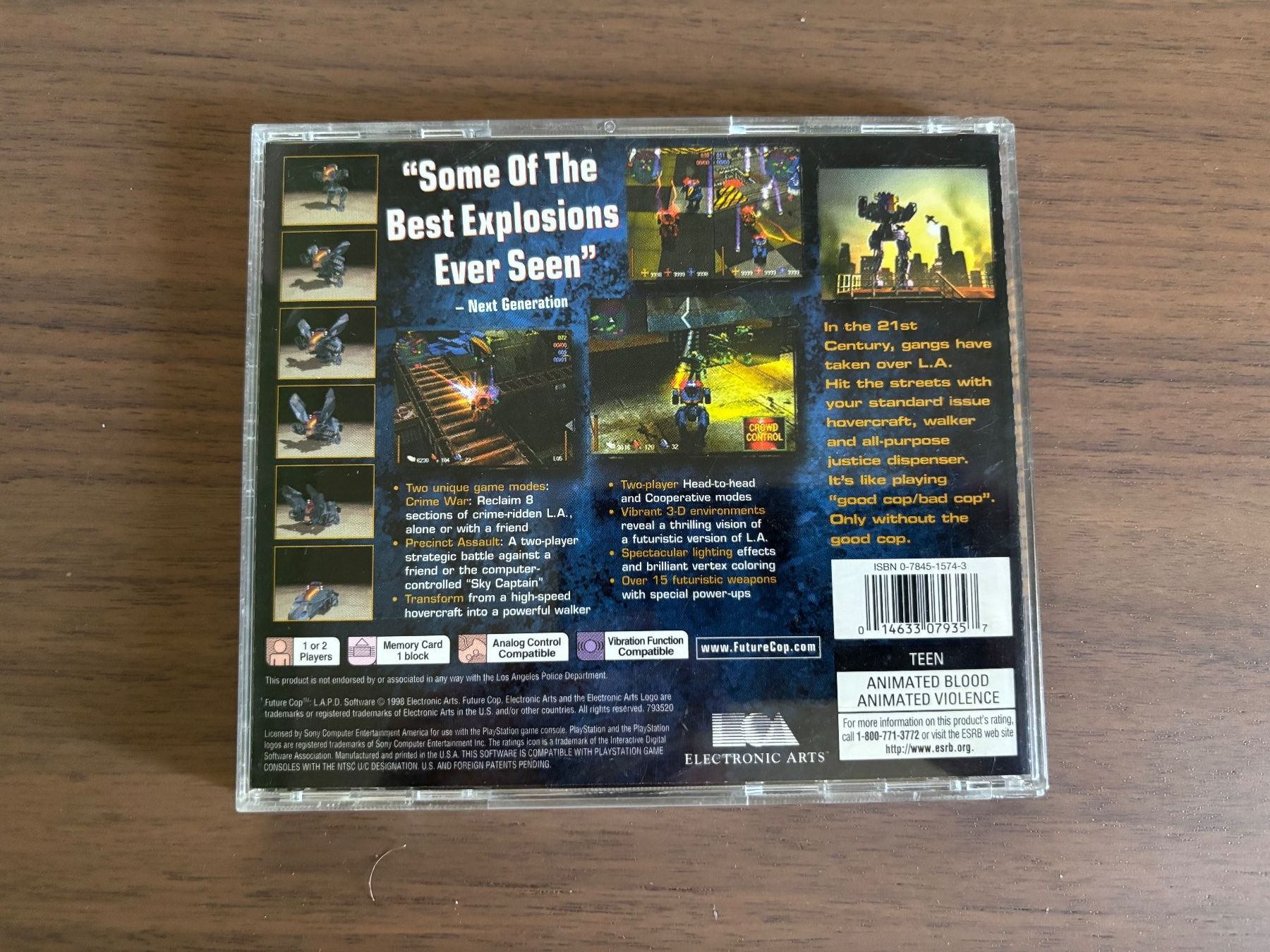 Sony Spiele: Future Cop LAPD [PS1][US] – Gebraucht aus Killwangen von Ryusens 1