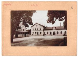 Fotografie Frohburg, Blick nach dem Bahn