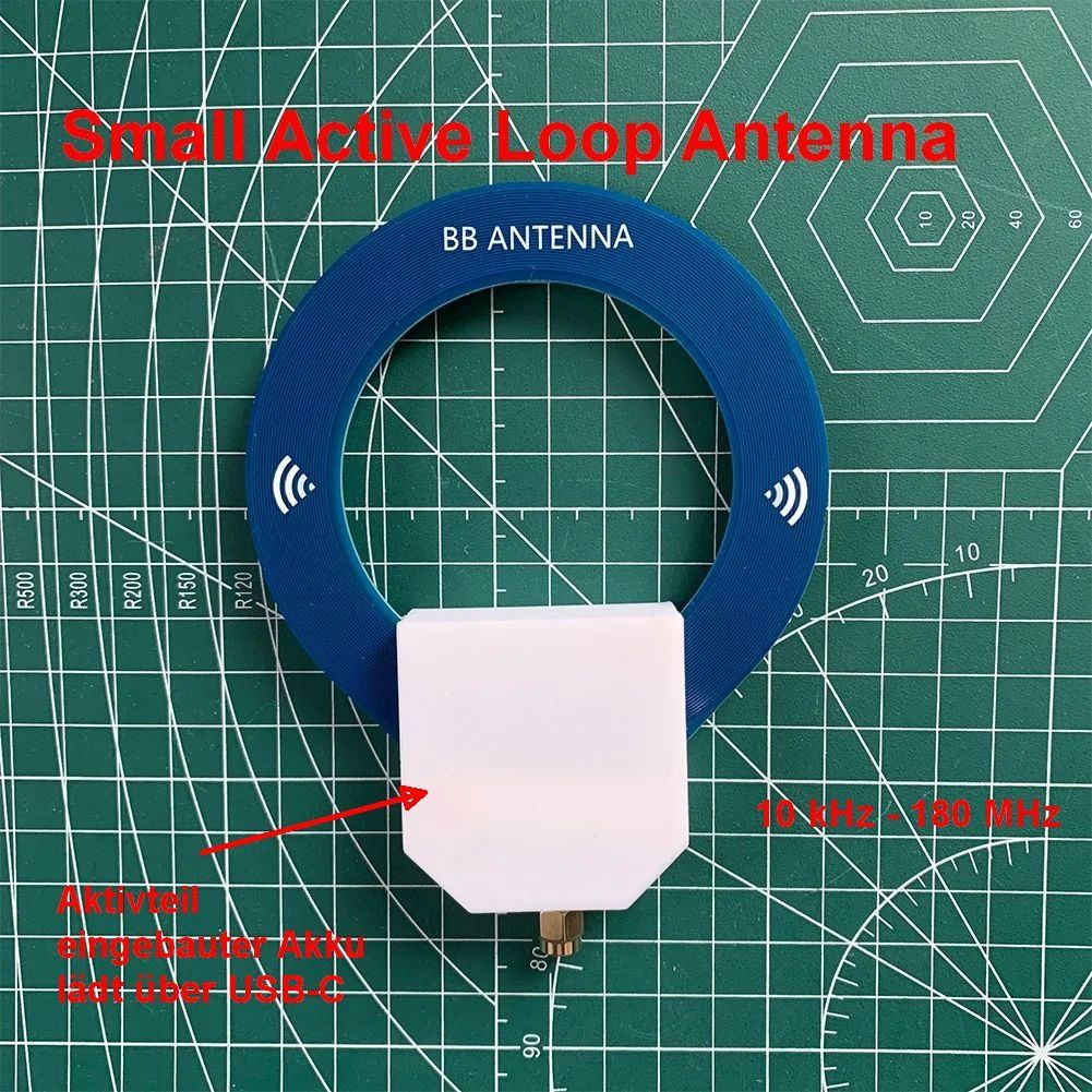 Radiocomunicazione: Small Active Loop Antenna / Aktiv Antenne – Nuovo e nell'imballaggio originale da Zürich venduto da buyfinest 1