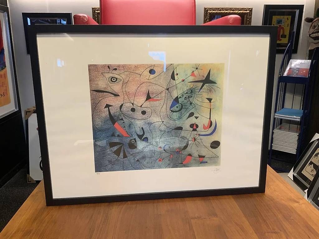 Arts picturaux & lithographies: Joan Miro Lithografie Konstellation: "Der Morgenstern" – D'occasion à Unterwasser par mic_n5hh 1