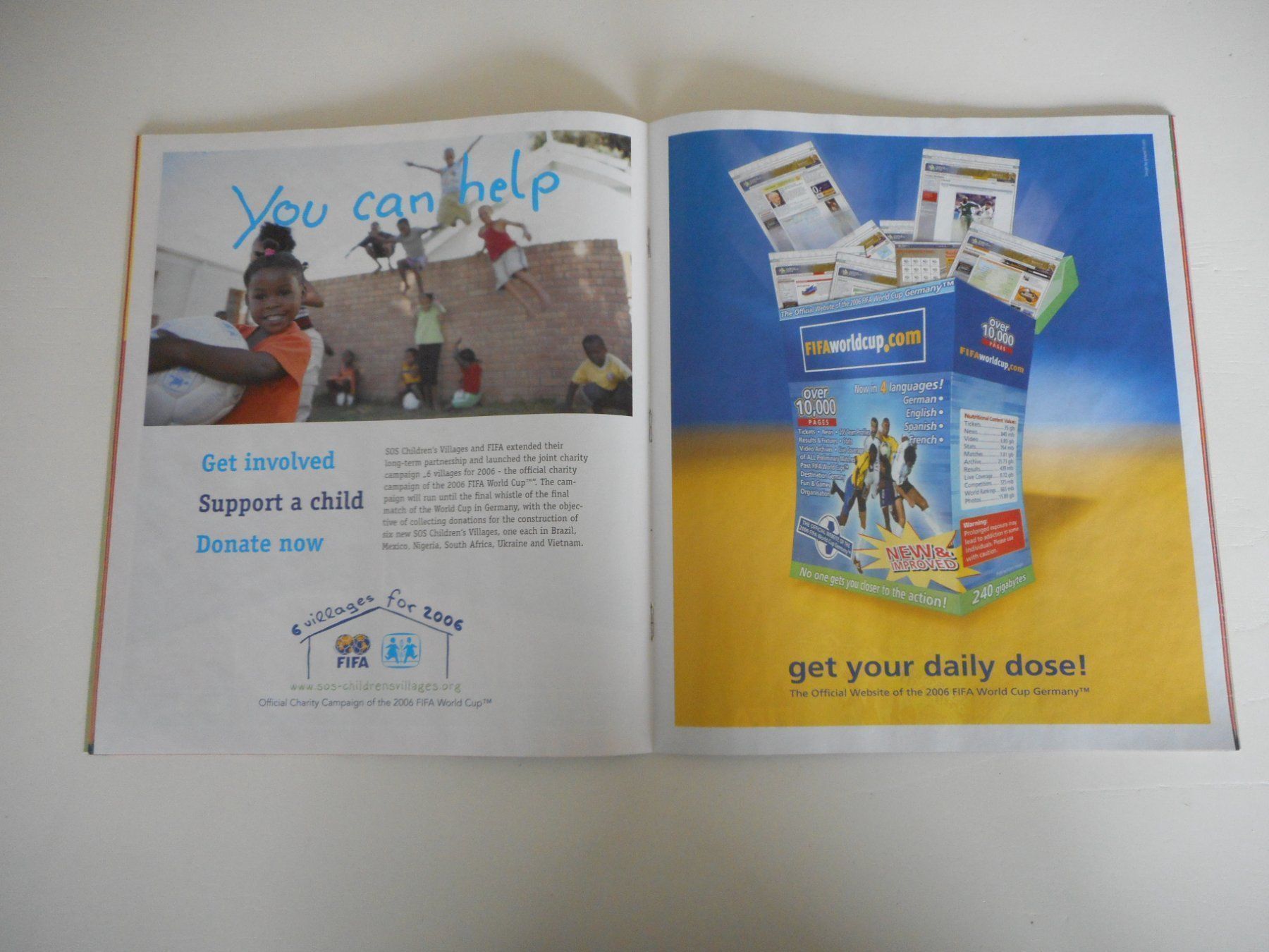 Panini Alben: Panini Album Germany 2006 leer/empty ohne Sticker – Neu (gemäss Beschreibung) aus Cham von Paniniworld 4