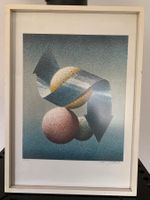 Abstraktes Bild 62x44 cm mit Rahmen