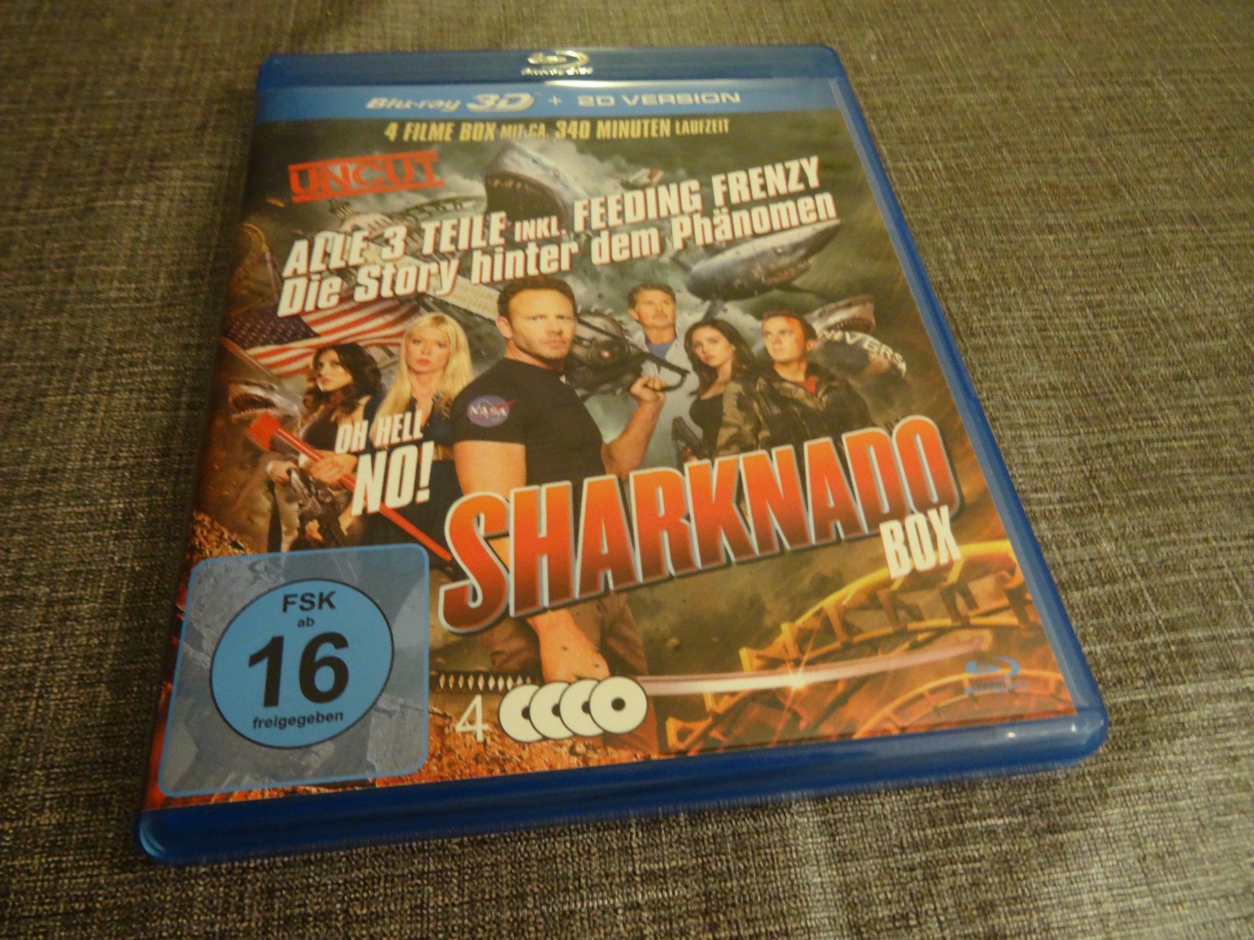 Tous les DVDs: Sharknado Box Blu-ray 3D + 2D – D'occasion à Olten par Disc-Verkauf