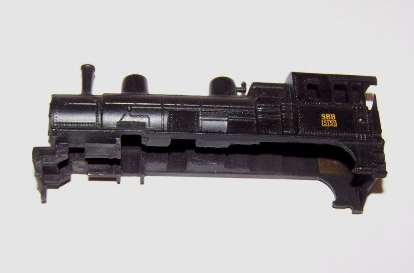 Buco Modelleisenbahnen: Buco H0: Gehäuse zu Dampflok 51/51 – Neu (gemäss Beschreibung) aus Brüttisellen von Rentner44zh 4