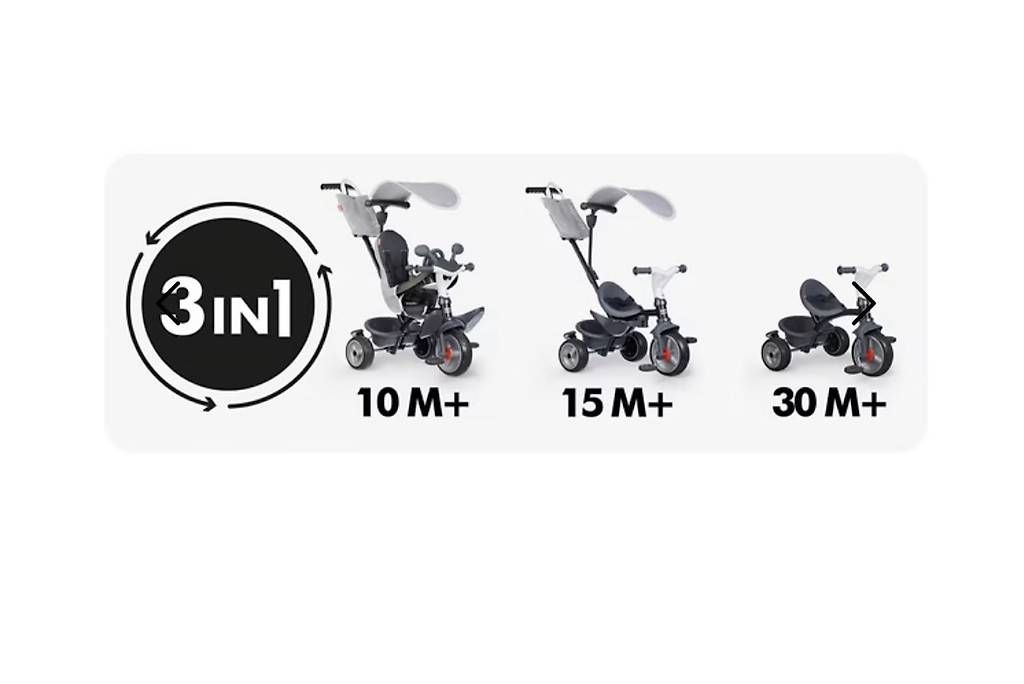 Veicoli per bambini: Smoby 3in1 – Usato da Rolle venduto da mar_hvb8 4