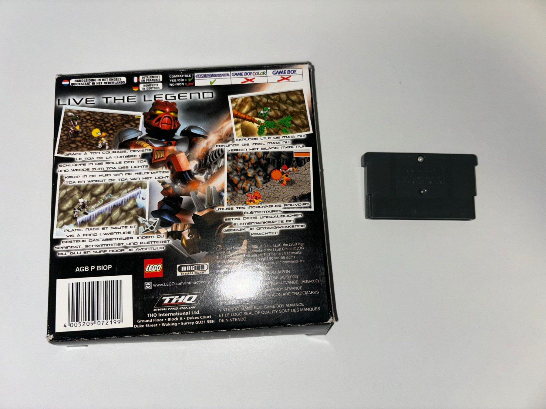 Nintendo Spiele: Bionicle (Gameboy Advance) in OVP – Gebraucht aus Herisau von Seyashop1 1