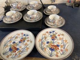 Saji Fine China Geschirrset, Made in Japan, Top (S2)