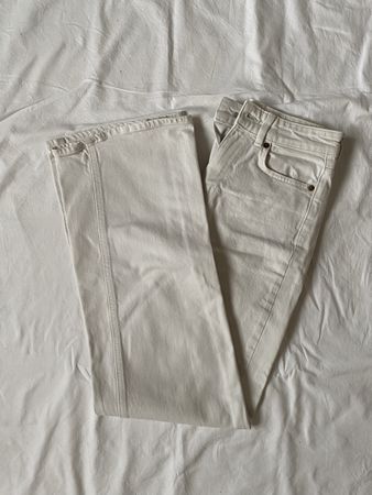 Jeans blanc H&M, taille 34