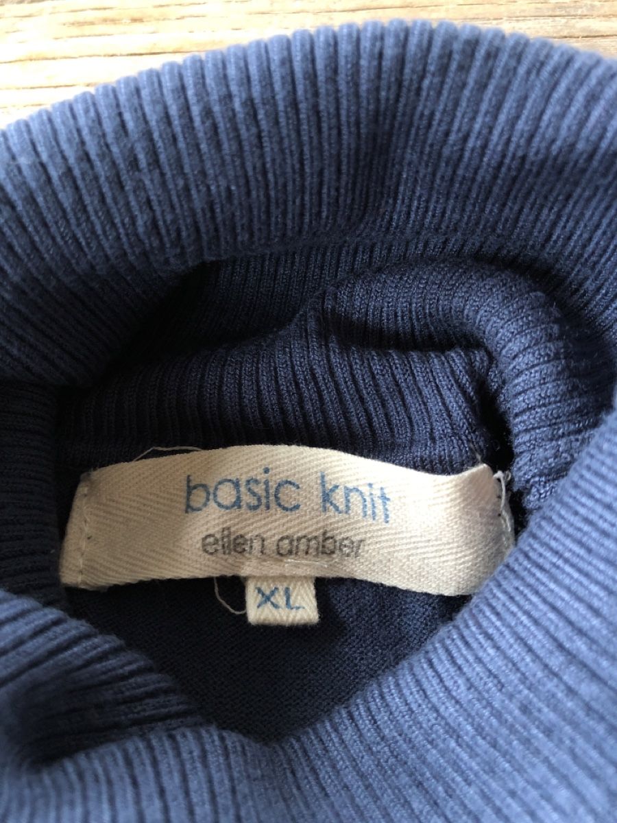 Ellen Amber Maglioni & Felpe: Blauer Rollkragenpullover lang ellen amber Gr. XL – Usato da Münsingen venduto da est_s6vf 2