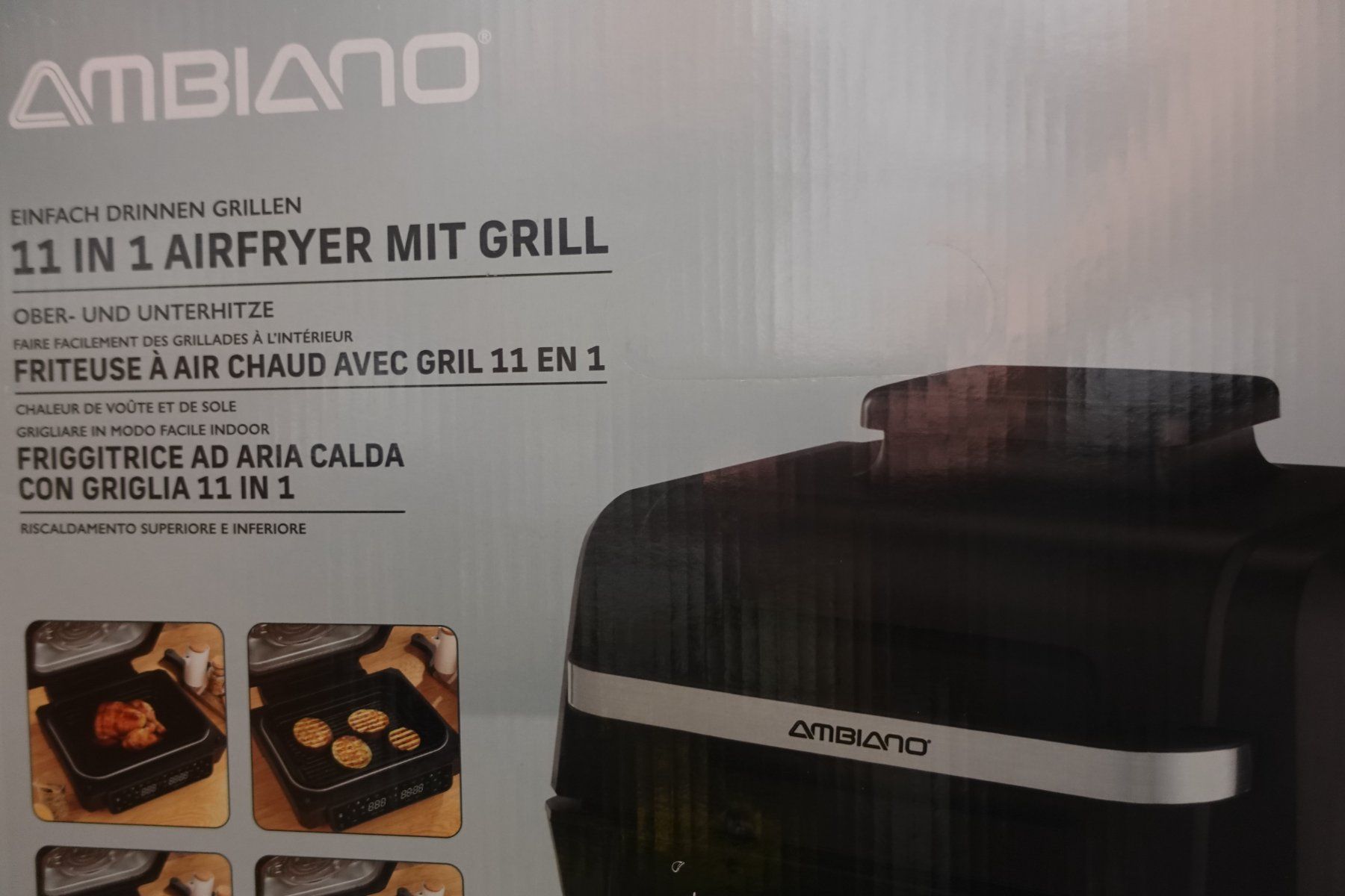 Ambiano Küchengeräte: Heissluft Grill Ambiano – Neu und originalverpackt aus Biberen von fendri 3