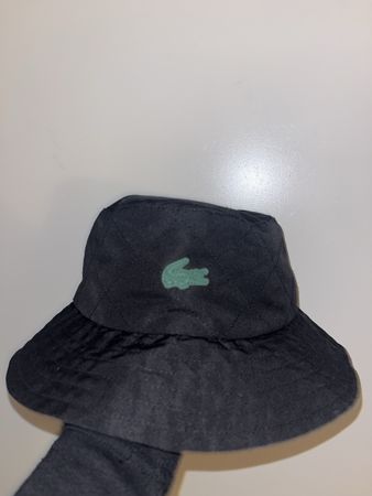 Lacoste Bucket Hat, Schwarz, so gut wie Neu