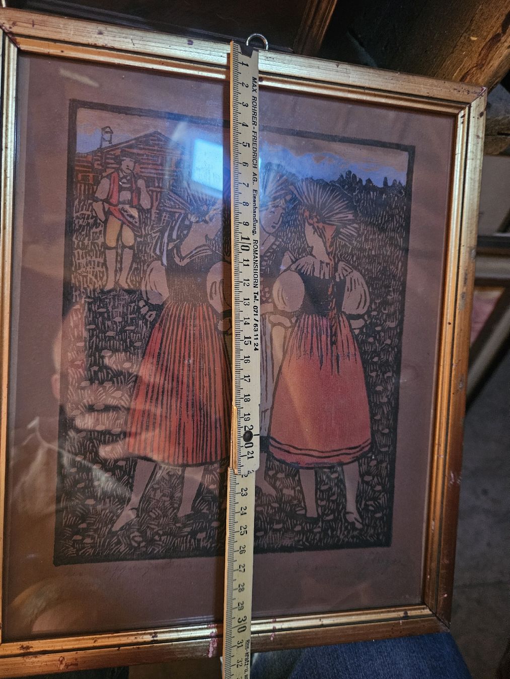 Poster & Bilder: appenzeller bild grafik – Gebraucht aus Schwellbrunn von Omega-alpha 5