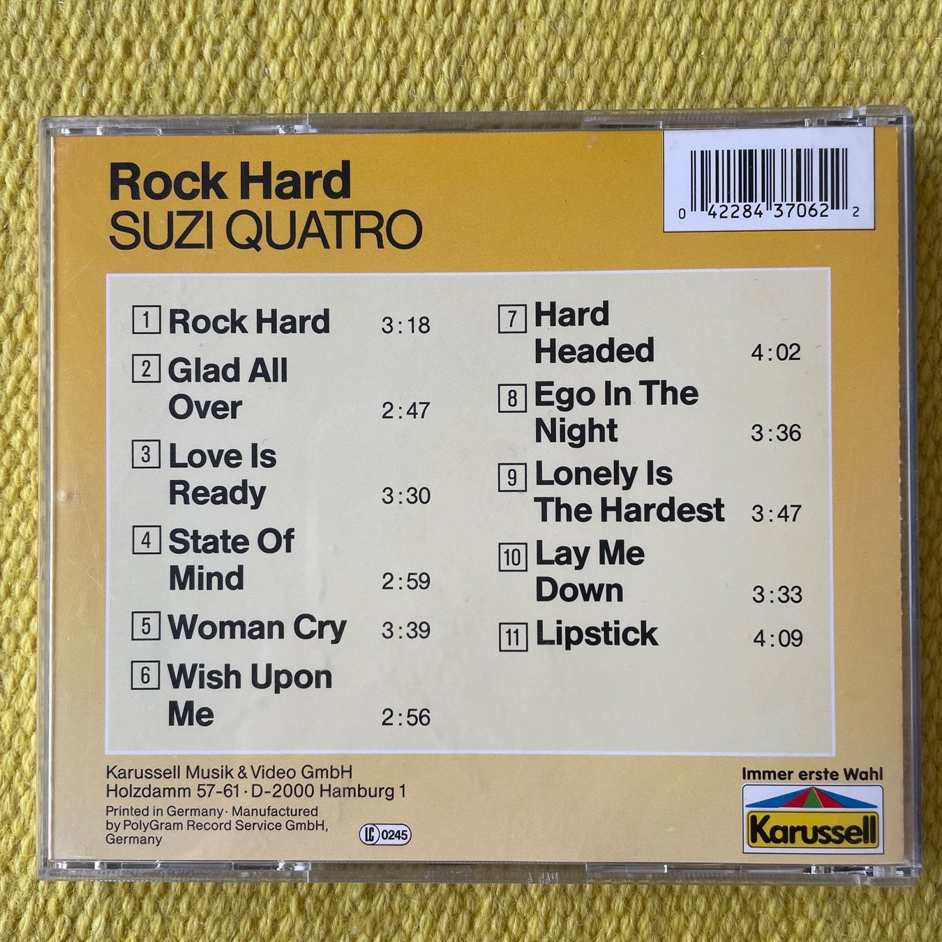 CD: SUZI QUATRO-ROCK HARD – Usato da Rorschacherberg venduto da CD-Roli 1